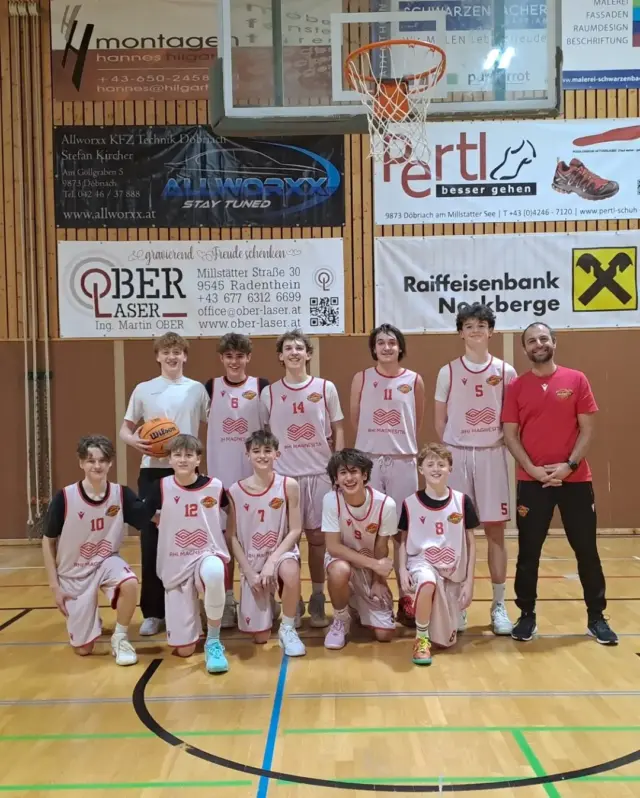U16 feiert Heimsieg gegen Villach Hornets