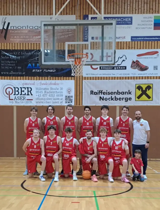 Garnets-Herren gewinnen gegen Feldkirchen