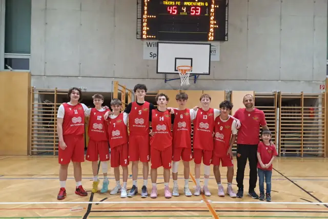 Unser männlich U16 Team kann auch Feldkirchen bezwingen