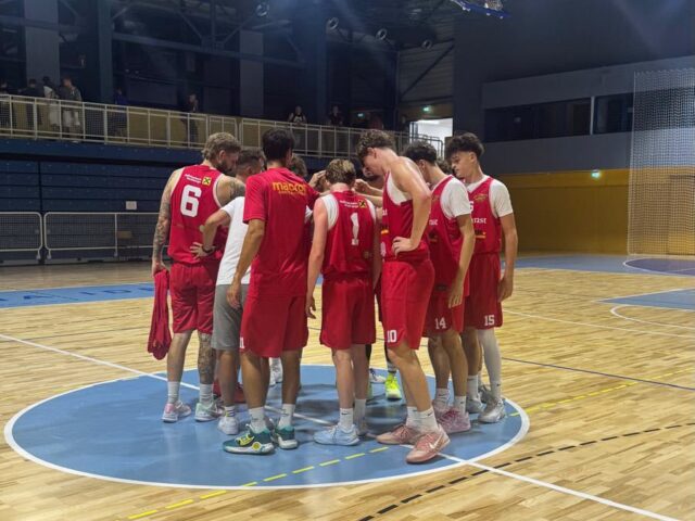 Erstes Testspiel in Idrija (SLO)
